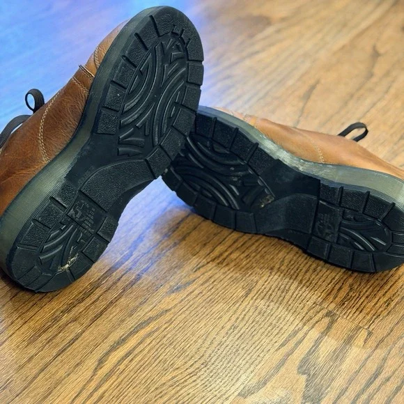 Dr. Martens 8651 Chunky Oxford Shoes Brown Leather Made in England Size 7 - Picture 11 of 13